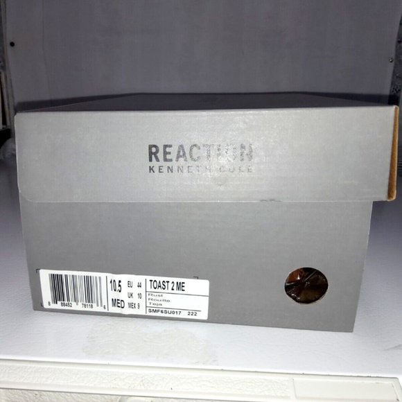 Kenneth Cole Mens loaf Rust Rouille Teja Suede 10 1/2 Driving shoes New in Box main image 4